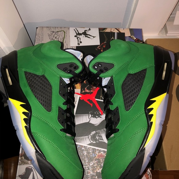 Jordan 5 Retro Oregon, size 10.5 - Picture 4 of 4